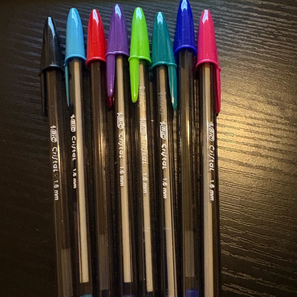 Cristal Ballpoint Pen Set - Multicolor